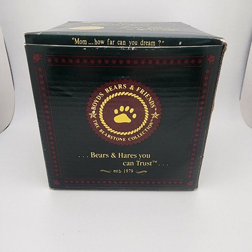 Vintage 1993 Boyds Bears "Emma & Baily...Afternoon Tea" Figurine with Box - Picture 9 of 10